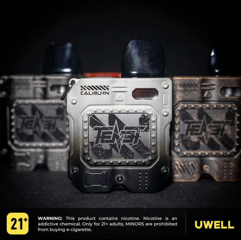 Uwell Caliburn tente koko 泰坦咖哩棒