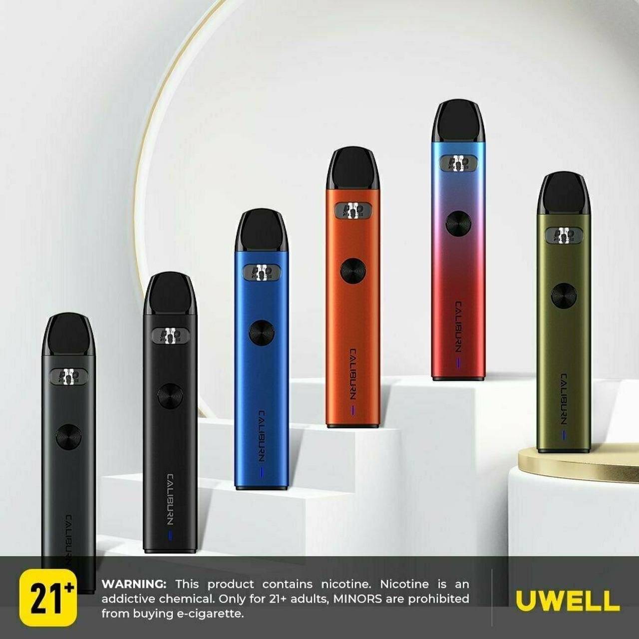 原廠正品Uwell Caliburn A2 咖哩棒 小煙主機